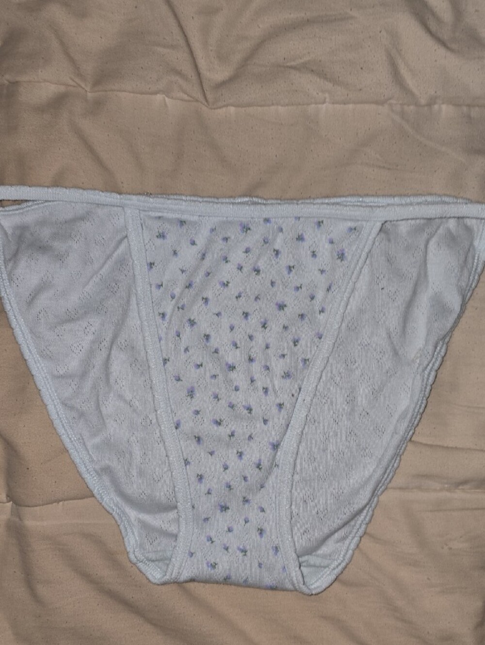 Pack of Women's Bikini Briefs - White, Black, Blue, Yellow - Picture 5 of 6